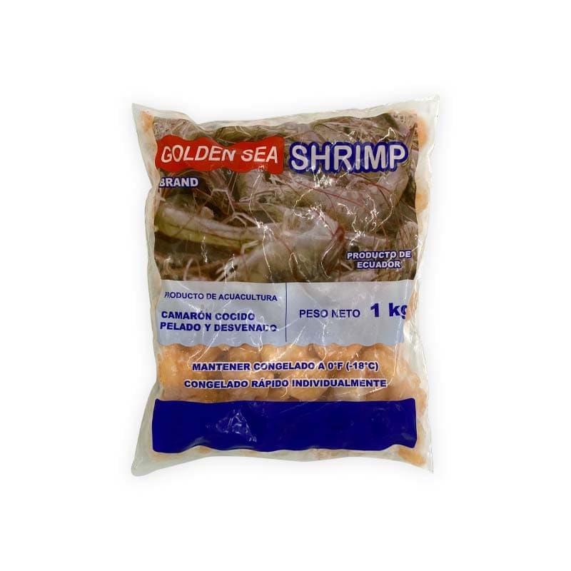 CAMARÓN ECUATORIANO COCIDO 100/200