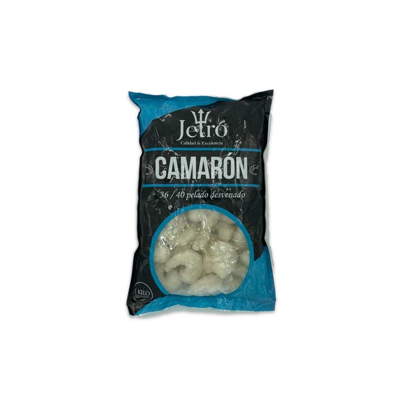 CAMARÓN ECUATORIANO CRUDO 36/40